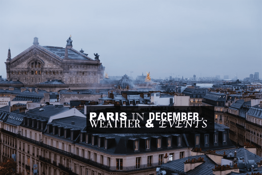 travel to paris in january