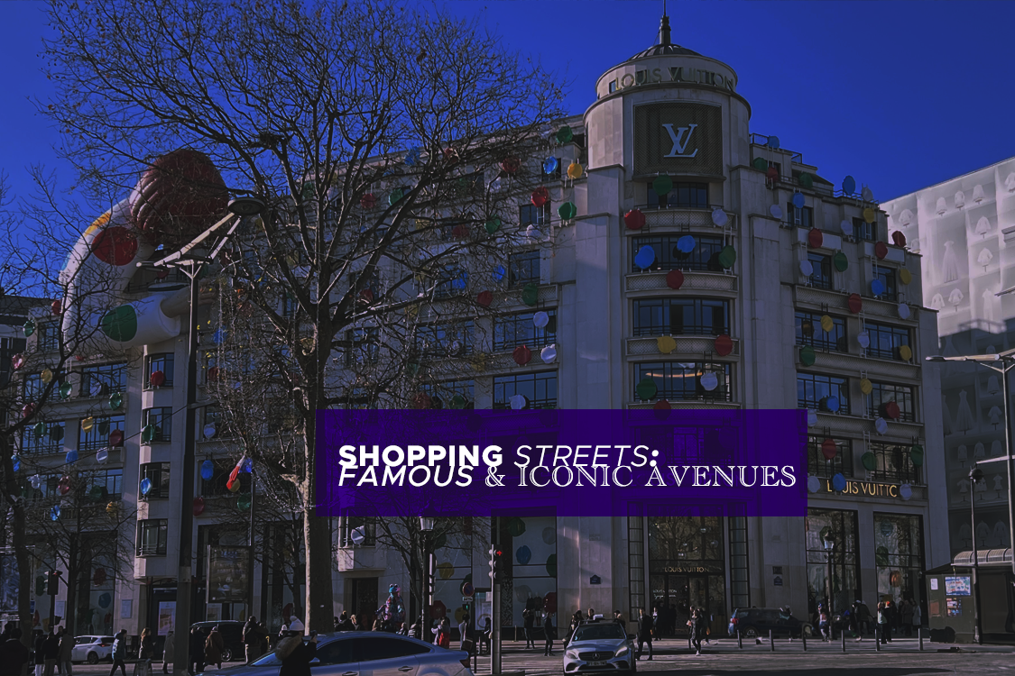 paris france shopping district